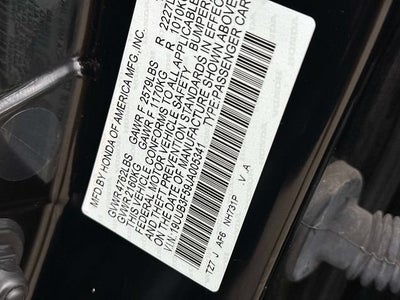 2018 Acura TLX w/Technology Pkg