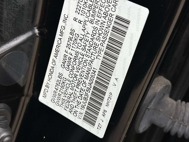 2018 Acura TLX w/Technology Pkg