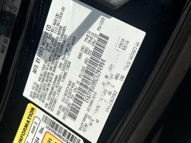 2016 Ford Mustang EcoBoost Premium