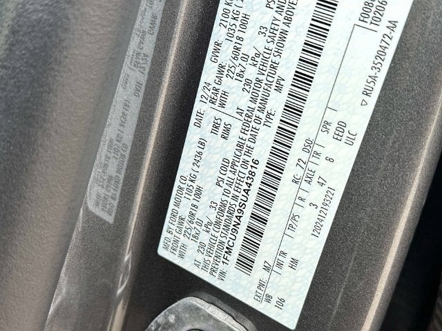 2025 Ford Escape ST-Line Select