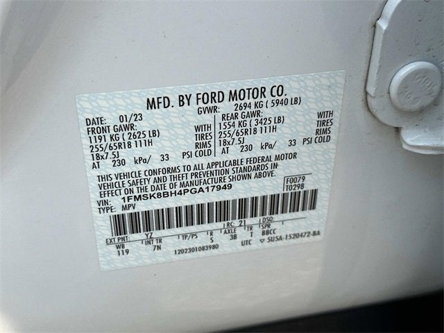 2023 Ford Explorer Base