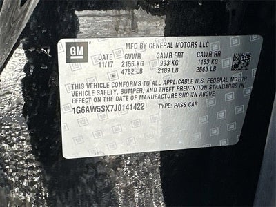 2018 Cadillac CTS AWD