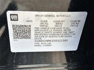 2025 Cadillac CT4 Sport