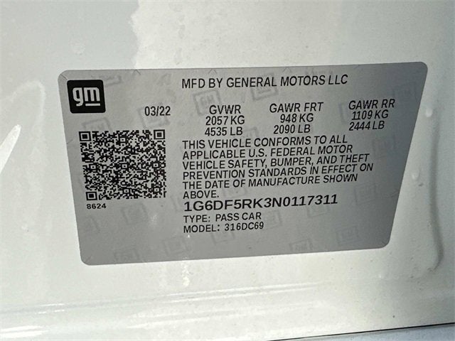 2022 Cadillac CT4 Premium Luxury