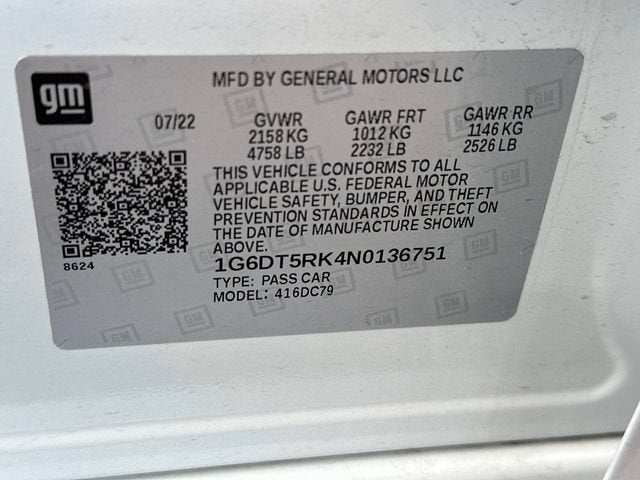 2022 Cadillac CT5 Premium Luxury