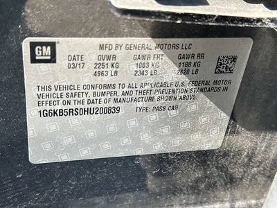 2017 Cadillac CT6 AWD