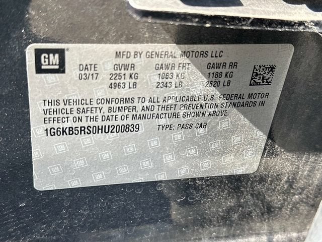 2017 Cadillac CT6 AWD