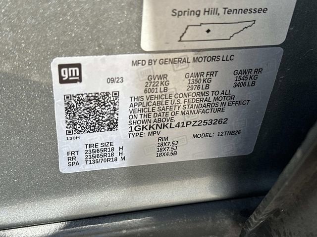 2023 GMC Acadia SLE