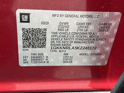 2019 GMC Acadia SLE