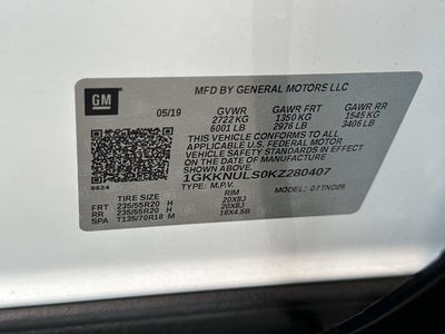 2019 GMC Acadia SLT