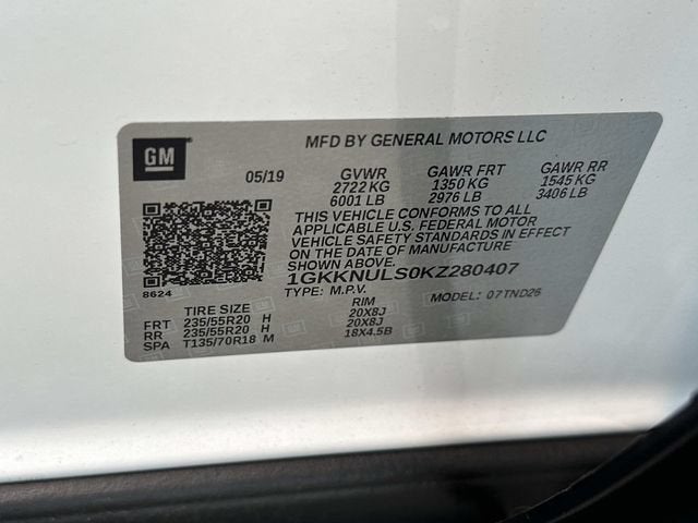 2019 GMC Acadia SLT