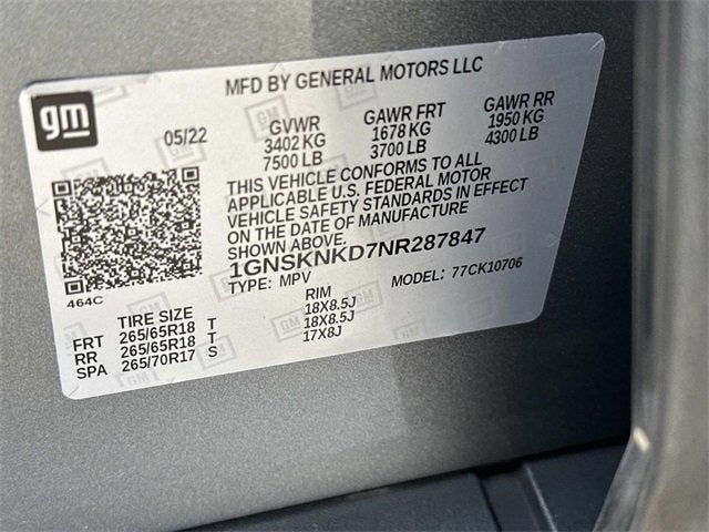 2022 Chevrolet Tahoe LT