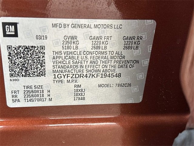 2019 Cadillac XT4 AWD Premium Luxury