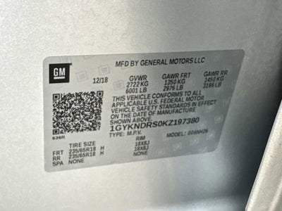 2019 Cadillac XT5 Luxury AWD