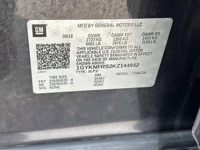 2019 Cadillac XT5 Premium Luxury AWD