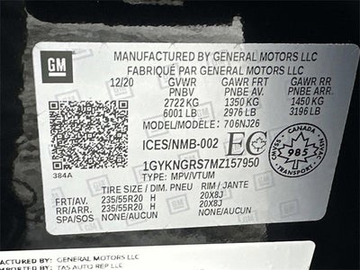 2021 Cadillac XT5 Sport