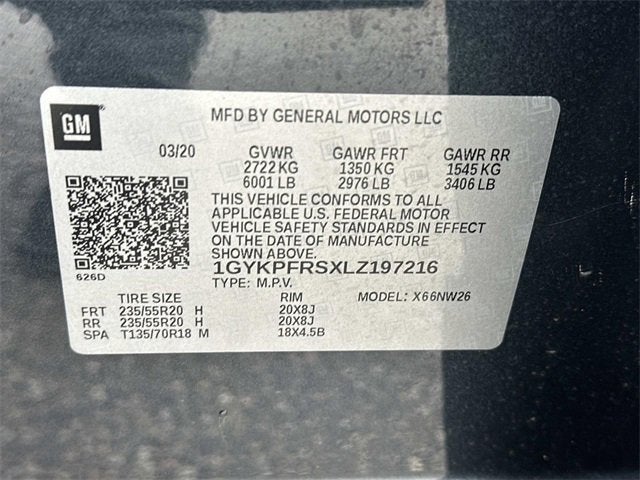 2020 Cadillac XT6 Premium Luxury