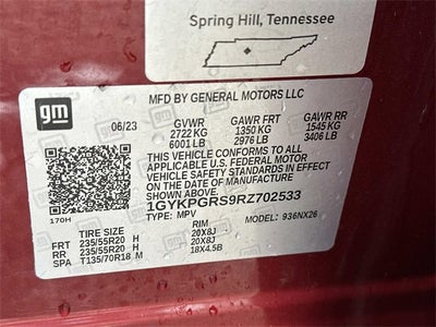 2024 Cadillac XT6 Sport