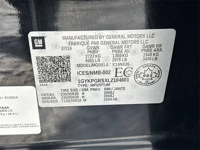 2020 Cadillac XT6 Sport