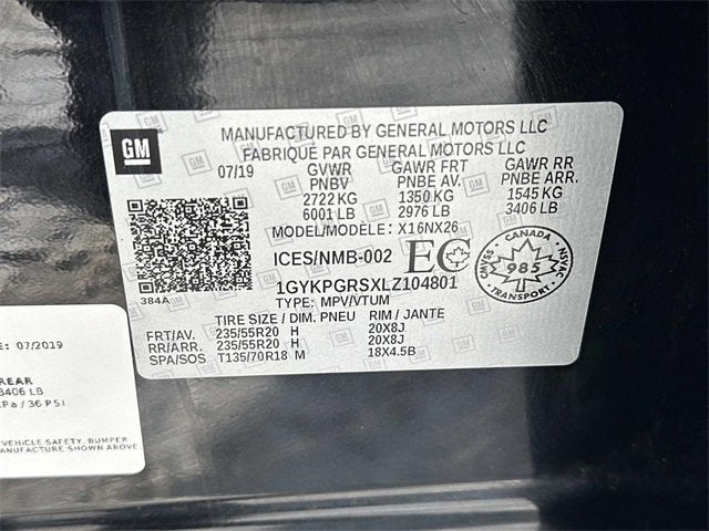 2020 Cadillac XT6 Sport