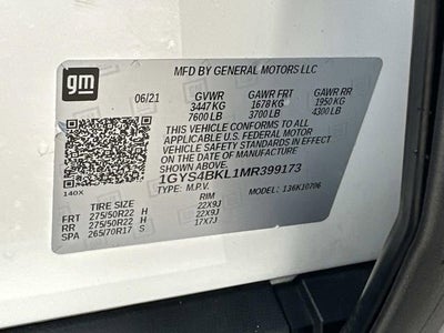 2021 Cadillac Escalade Premium Luxury