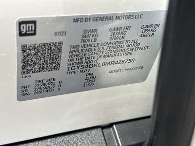 2021 Cadillac Escalade Sport Platinum