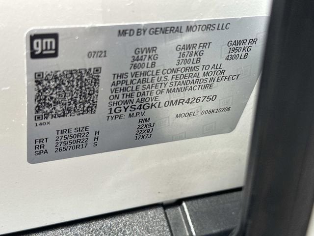 2021 Cadillac Escalade Sport Platinum