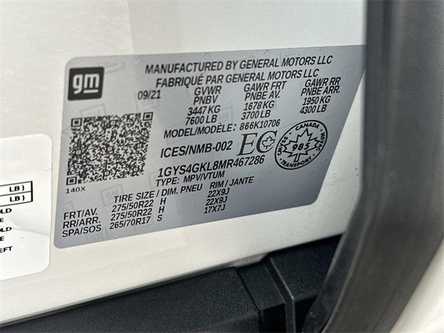 2021 Cadillac Escalade Sport Platinum