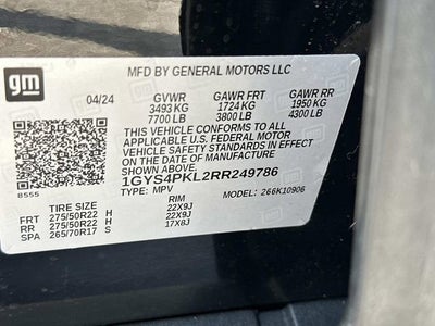 2024 Cadillac Escalade ESV Sport