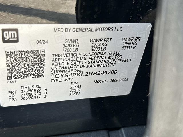 2024 Cadillac Escalade ESV Sport