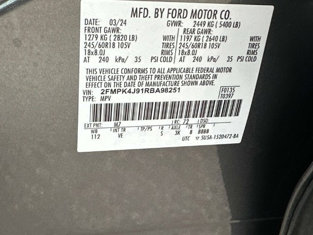2024 Ford Edge SEL