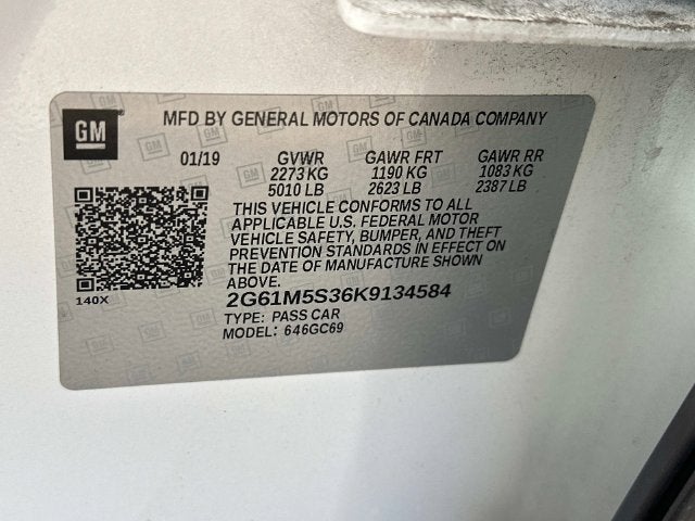 2019 Cadillac XTS Luxury