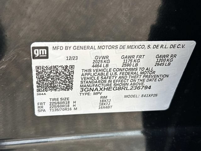 2024 Chevrolet Equinox LS