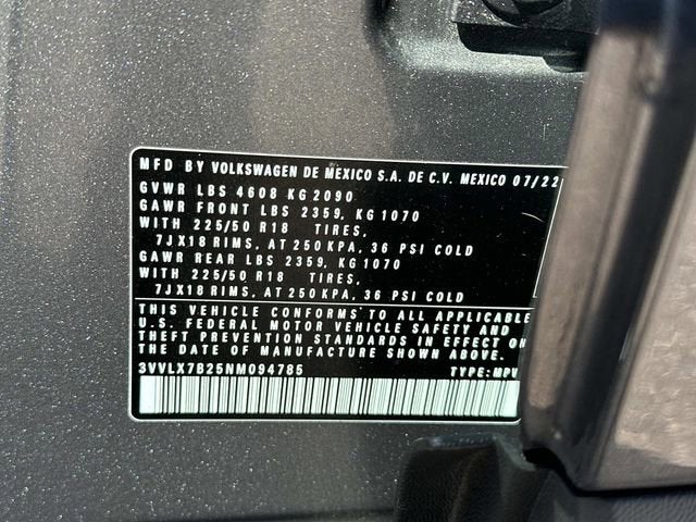 2022 Volkswagen Taos SE