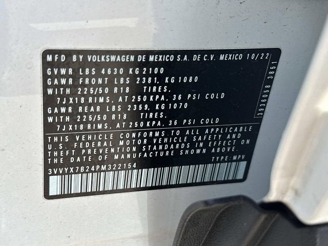 2023 Volkswagen Taos SE