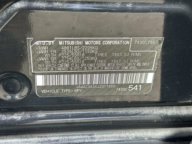 2018 Mitsubishi Outlander ES