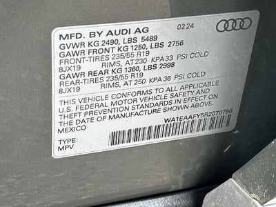 2024 Audi Q5 S line Premium Plus