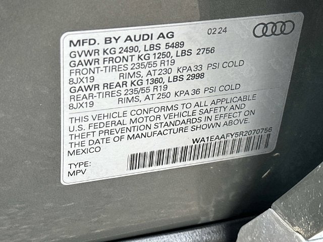 2024 Audi Q5 S line Premium Plus