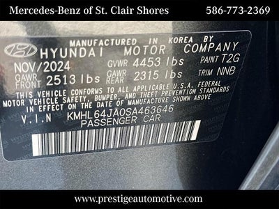 2025 Hyundai SONATA SEL FWD