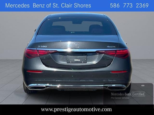 2022 Mercedes-Benz S-Class S 580 4MATIC® Sedan