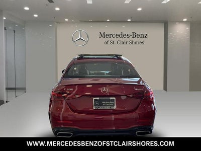 2025 Mercedes-Benz C-Class C 300 4MATIC® Sedan