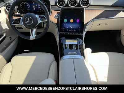 2025 Mercedes-Benz C-Class C 300 4MATIC® Sedan
