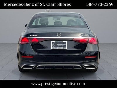 2026 Mercedes-Benz E-Class E 350 4MATIC® Sedan