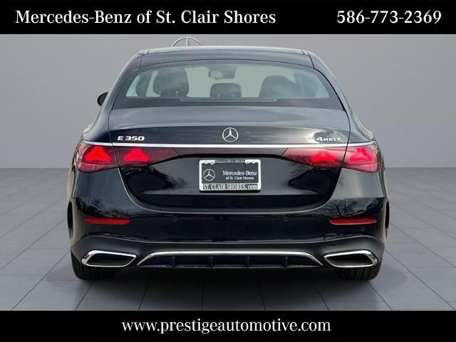 2026 Mercedes-Benz E-Class E 350 4MATIC® Sedan