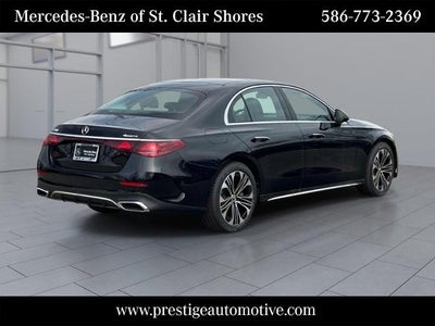 2026 Mercedes-Benz E-Class E 350 4MATIC® Sedan