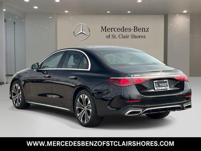 2026 Mercedes-Benz E-Class E 350 4MATIC® Sedan