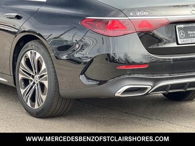 2026 Mercedes-Benz E-Class E 350 4MATIC® Sedan
