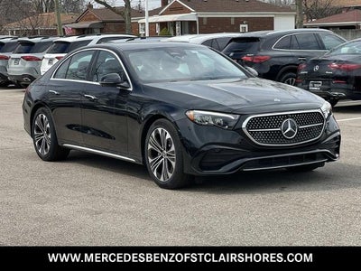 2026 Mercedes-Benz E-Class E 350 4MATIC® Sedan