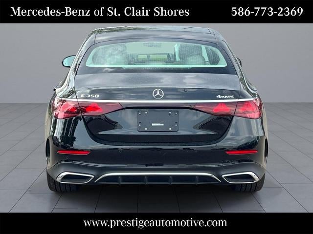 2026 Mercedes-Benz E-Class E 350 4MATIC® Sedan