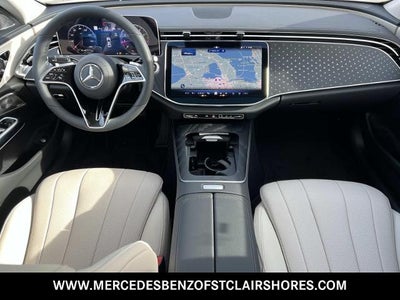 2026 Mercedes-Benz E-Class E 350 4MATIC® Sedan